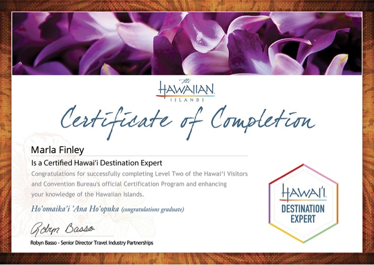 Hawai`i Destination Expert