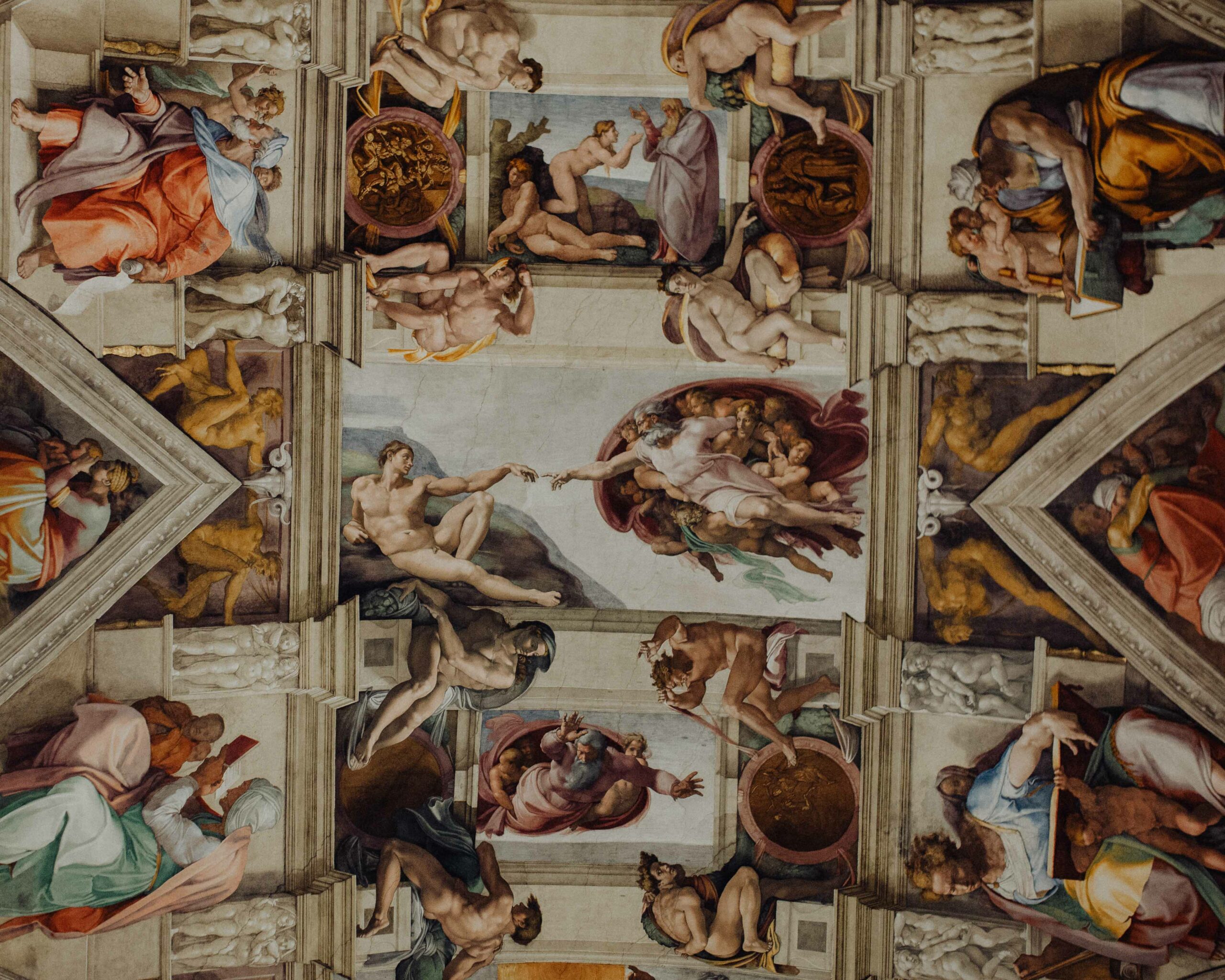 17. Sistine Chapel Ceiling Scaled