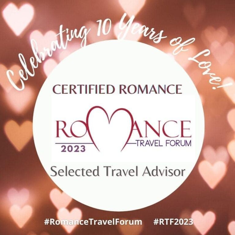 2023 Romance Travel Forum Selected Travel Advisor