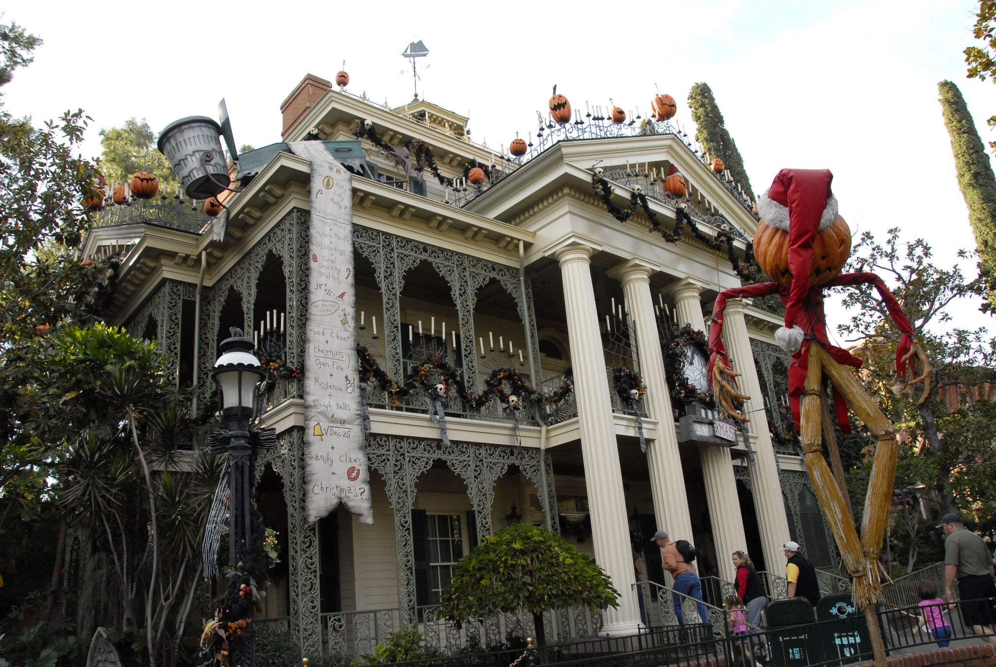 Disneyland Haunted Mansion Holiday Overlay 2023