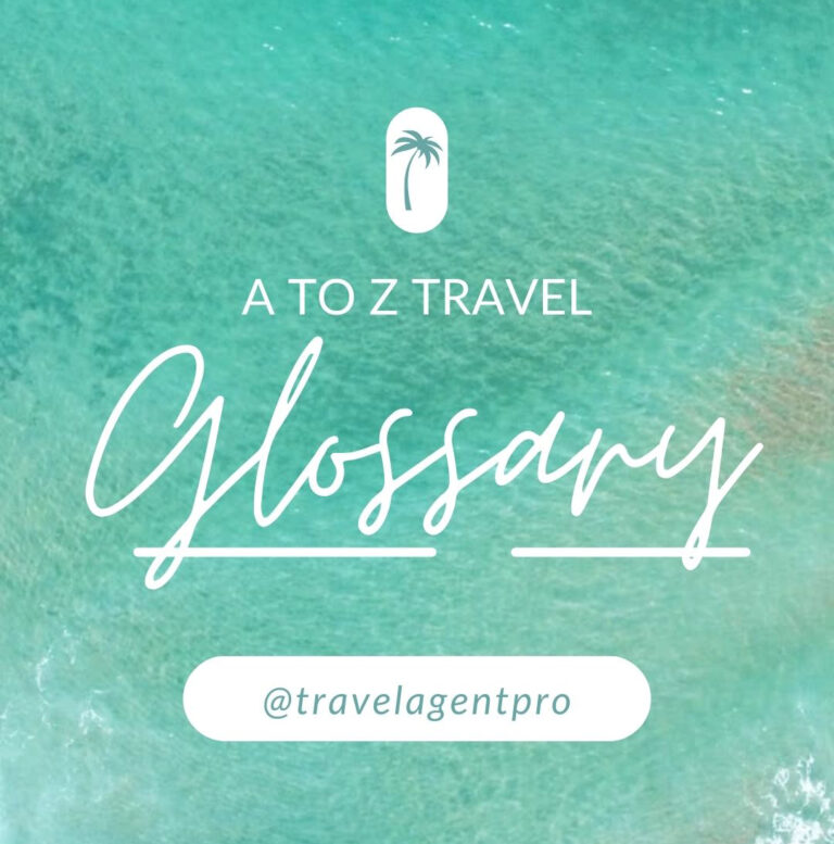 Common Travel Terms and Glossary