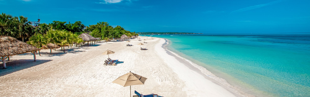  compare and contrast the 7 Sandals resorts in Jamaica 