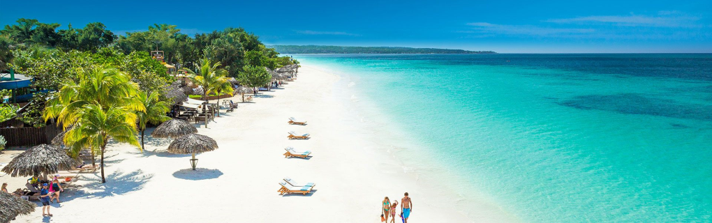  compare and contrast the 7 Sandals resorts in Jamaica 