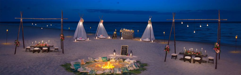 Why is dreams riviera cancun resort a great budget friendly option for an all-inclusive destination wedding 