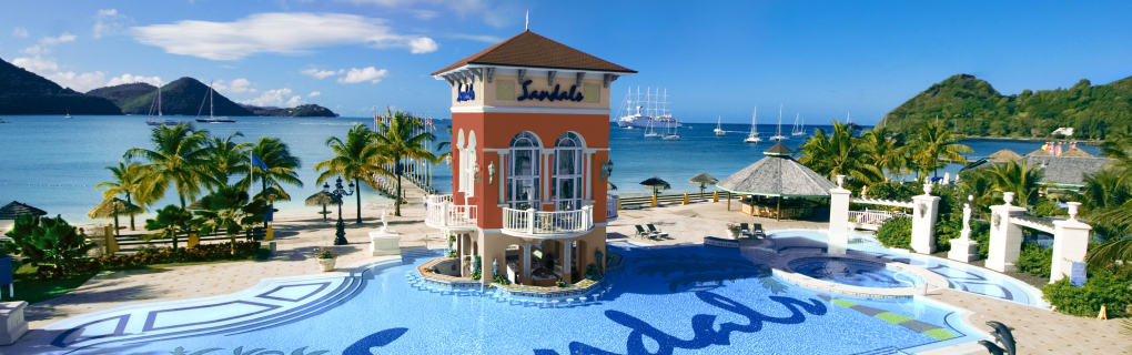 compare and contrast all sandals resorts locations 