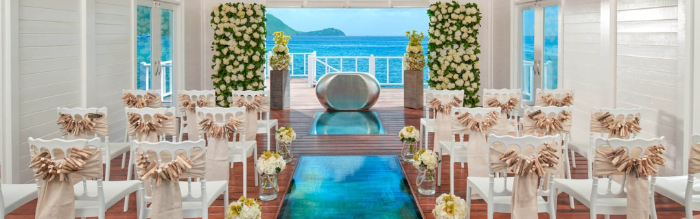 compare and contrast all sandals resorts locations for destination weddings 