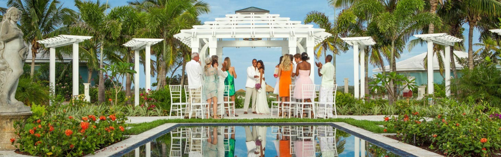 compare and contrast all sandals resorts locations for destination weddings 