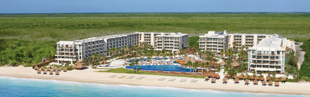 Compare and Contrast the 10 Dreams Resorts & Spas located in the Cancun and Riviera Maya region of Mexico  