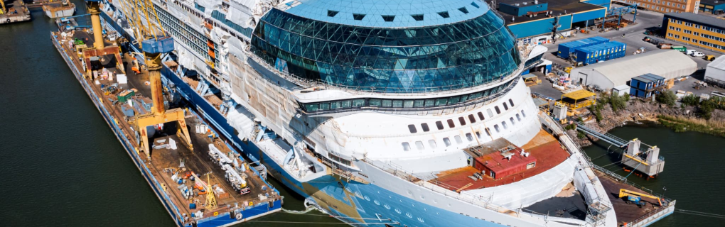 MSC World America cruise ship compared to the Icon of the seas cruise ship