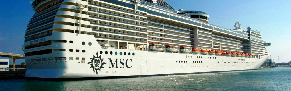 MSC World America cruise ship compared to the Norwegian Aqua cruise ship