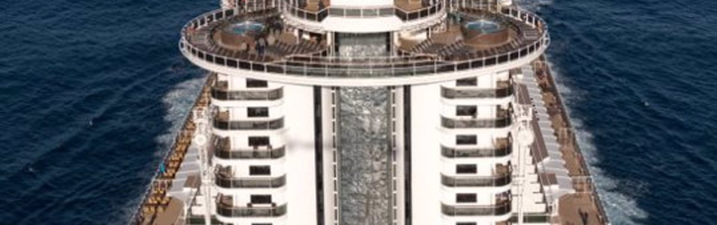 MSC World America cruise ship compared to the Norwegian Aqua cruise ship