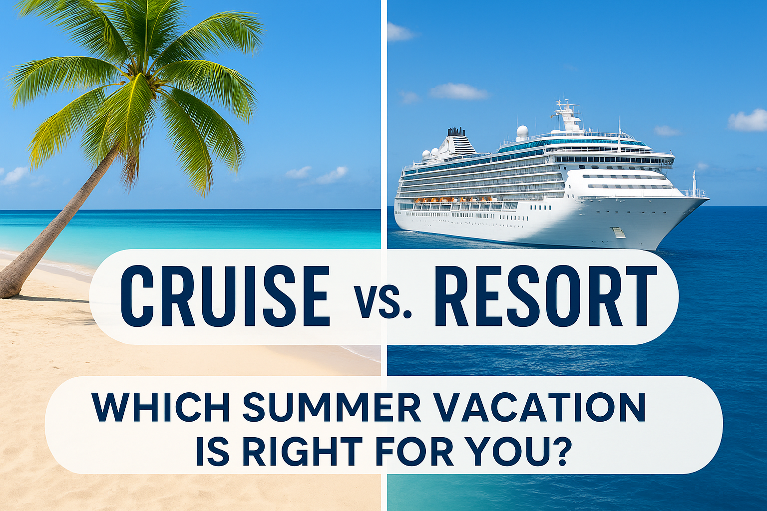 Cruise vs. Resort