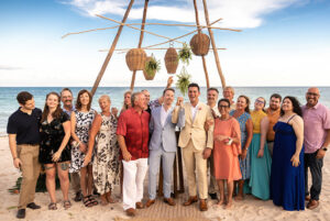 Steven and Adam’s Boho Wedding at UNICO Riviera Maya