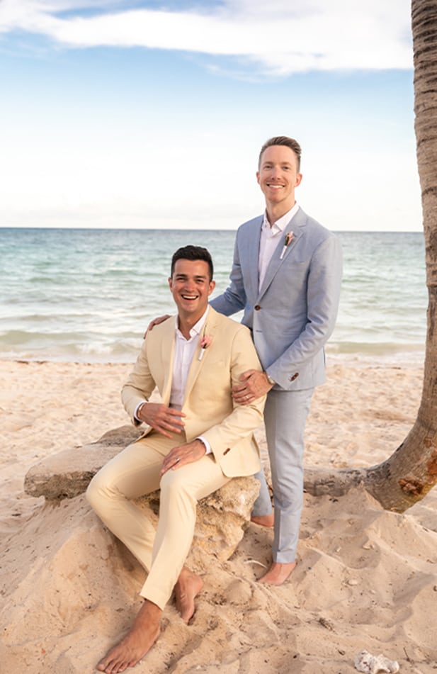 Gay Wedding at Unico Hotel Riviera Maya