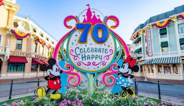 Celebrate at Disneyland California!