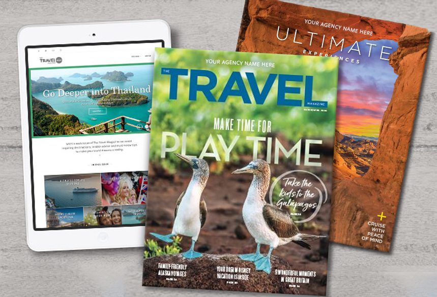 travel agent custom branding