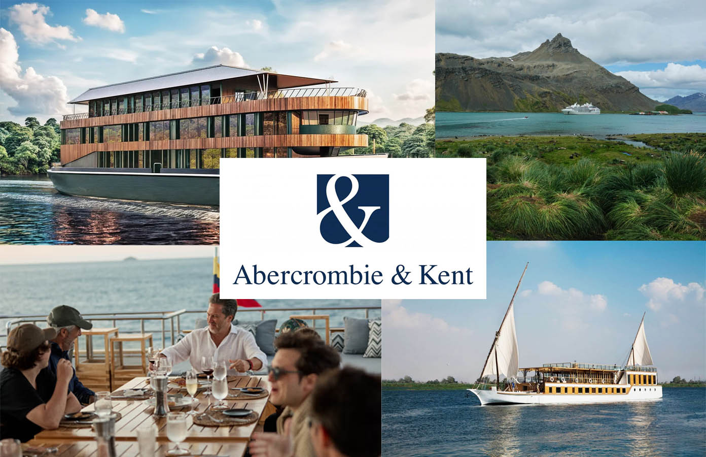best Abercrombie and Kent cruise travel agents packages deals