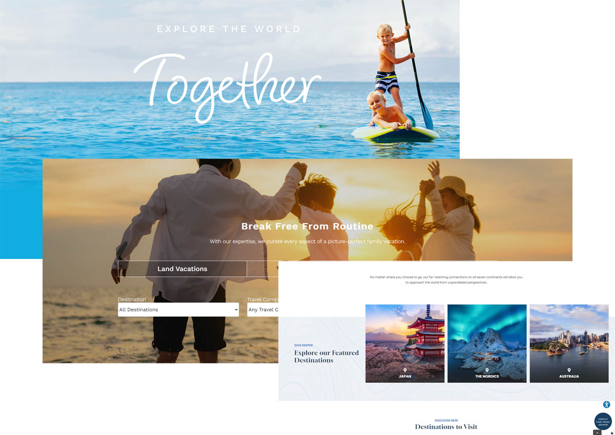 Microsites: The Game-Changer for Experienced Travel Agents