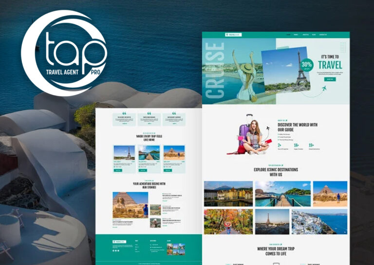 Your Window to the World: Professional Custom Travel Agency Websites Without the Coding
