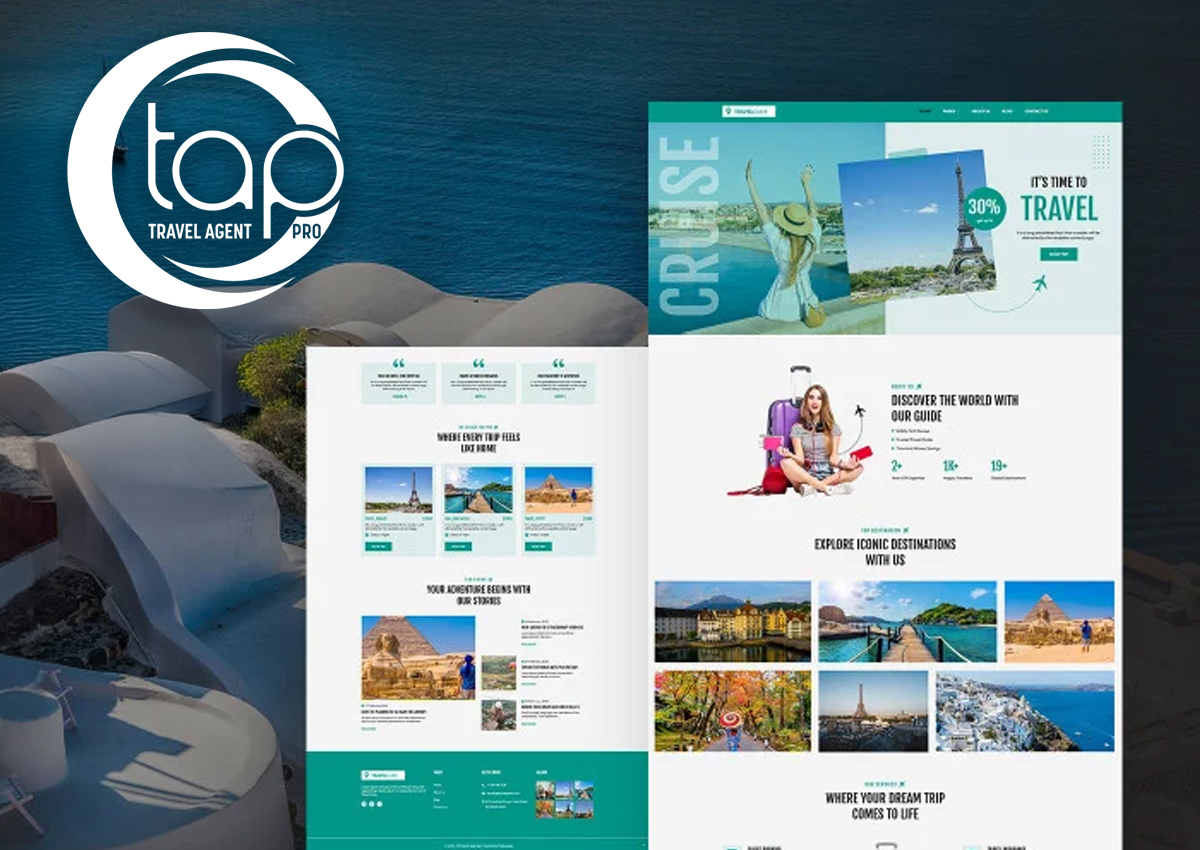 Your Window to the World: Professional Custom Travel Agency Websites Without the Coding