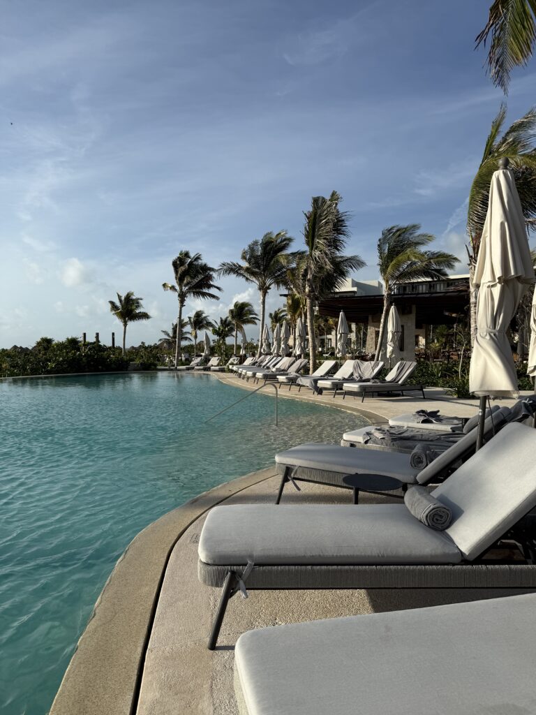 luxury adults only Caribbean resort pool