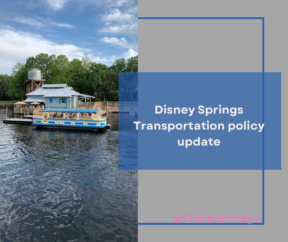 Disney Springs New Transportation Policy