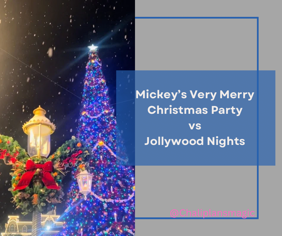 Mickeys Very Merry Christmas Party vs Disney`s Hollywood Nights: Which Holiday Party is right for your family?