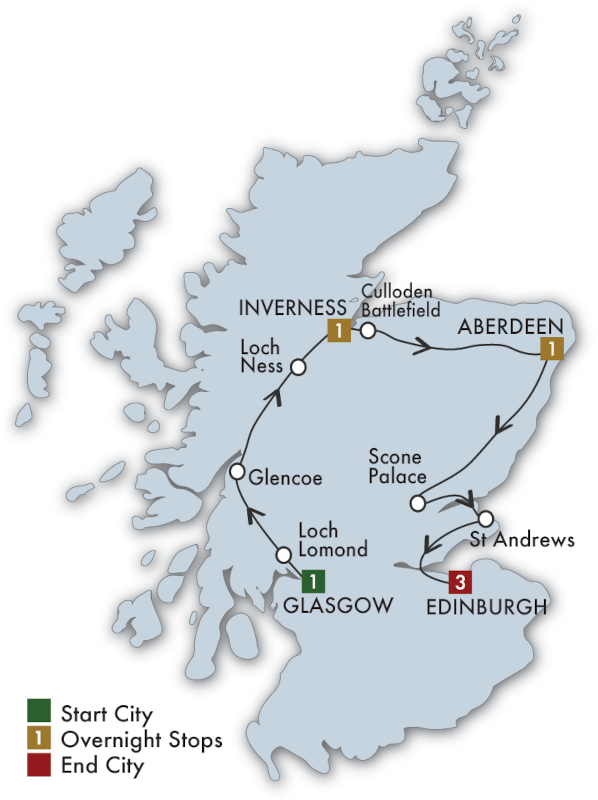 Experience Scotland with CIE Tours | Fully Guided Scotland Vacation Package