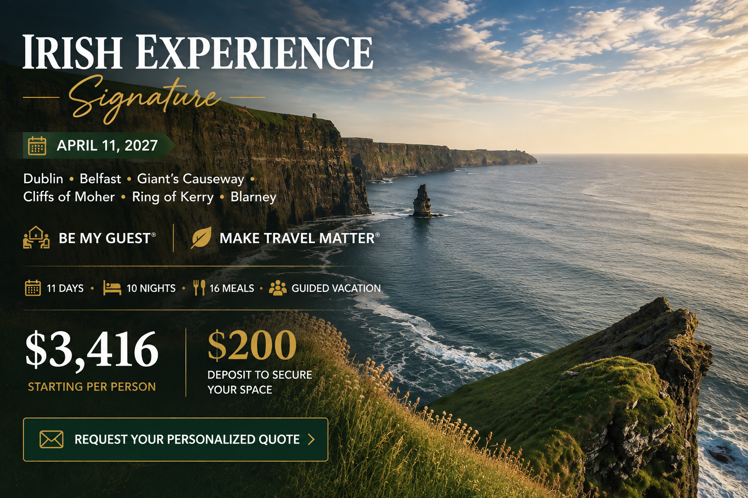 Irish Experience – Signature