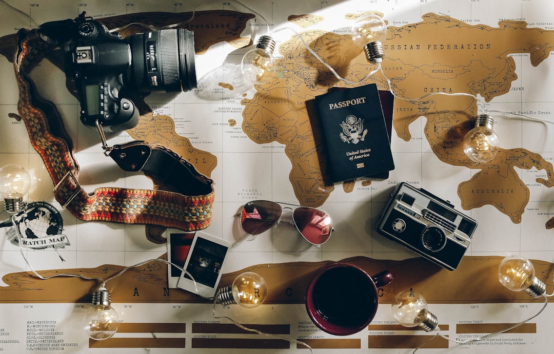 Detailed travel itinerary mapping and passport logistics managed by expert travel advisor
