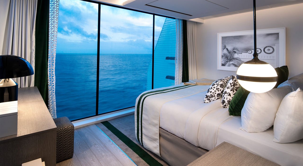 Celebrity Cruises Two-Story Edge Villa Duplex Living Salon