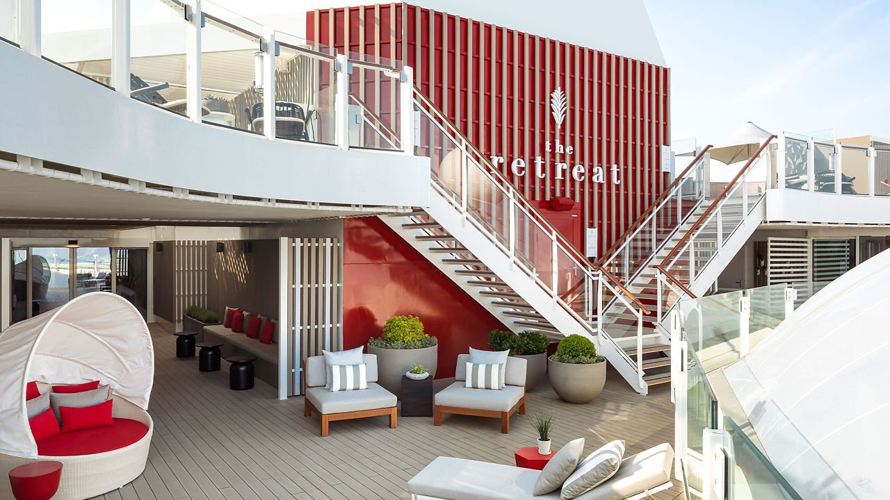 The Retreat Sundeck on Celebrity Beyond