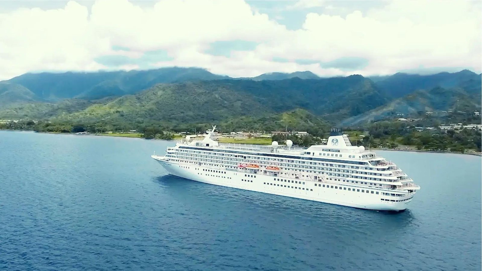 Crystal Serenity Resort Style Open Sun Deck and Pool