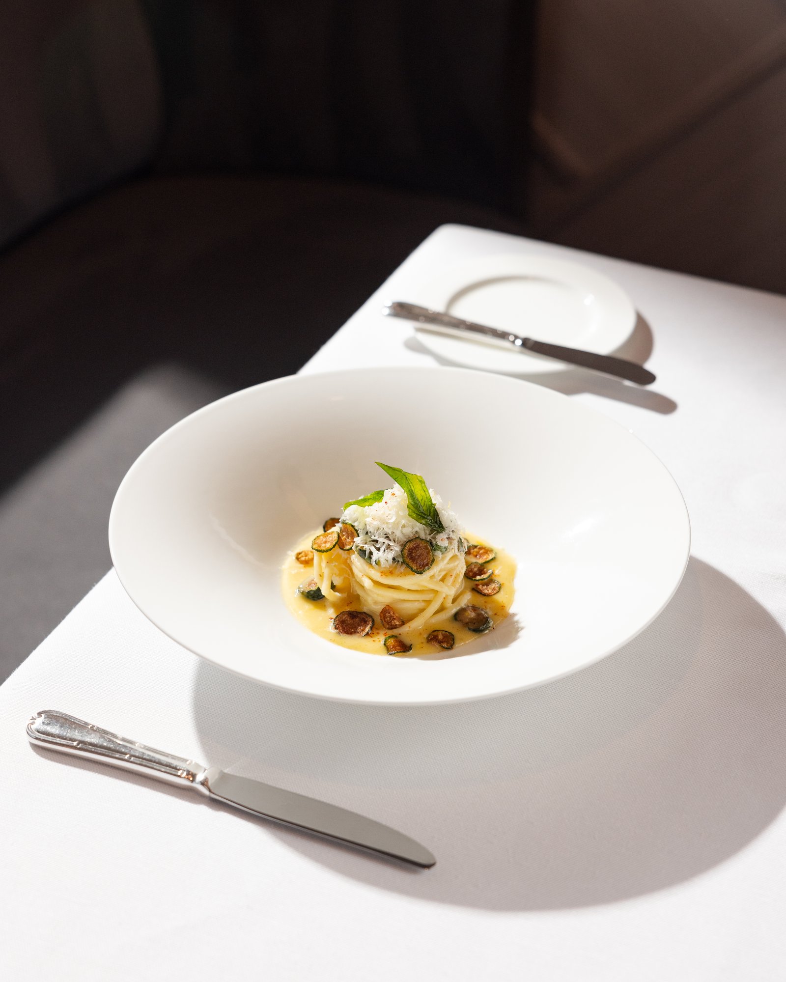 Explora Journeys Anthology fine dining gastronomic presentation curated by guest Michelin starred chef