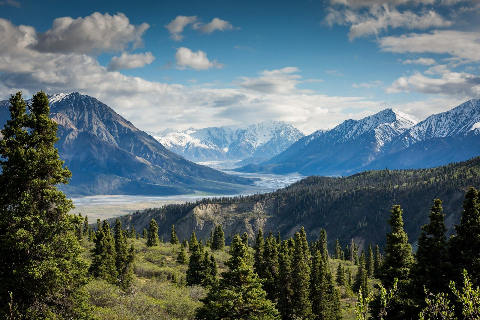 Austrian �BB Railjet traveling through breathtaking snow dusted alpine mountain valleys