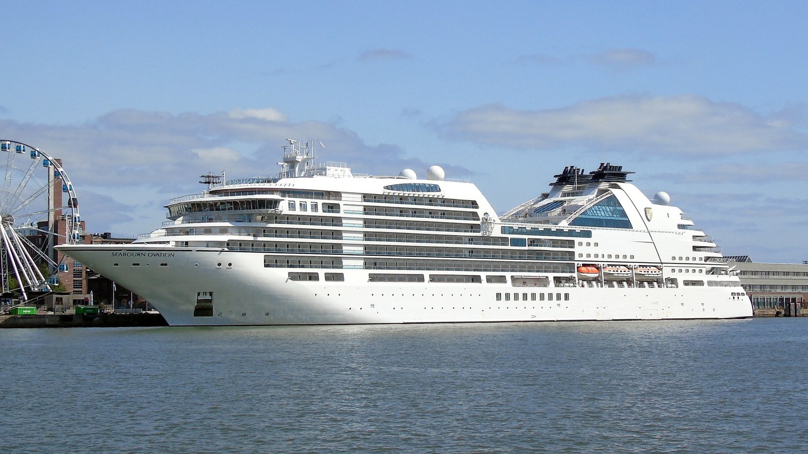 MV Seabourn Ovation sailing profile