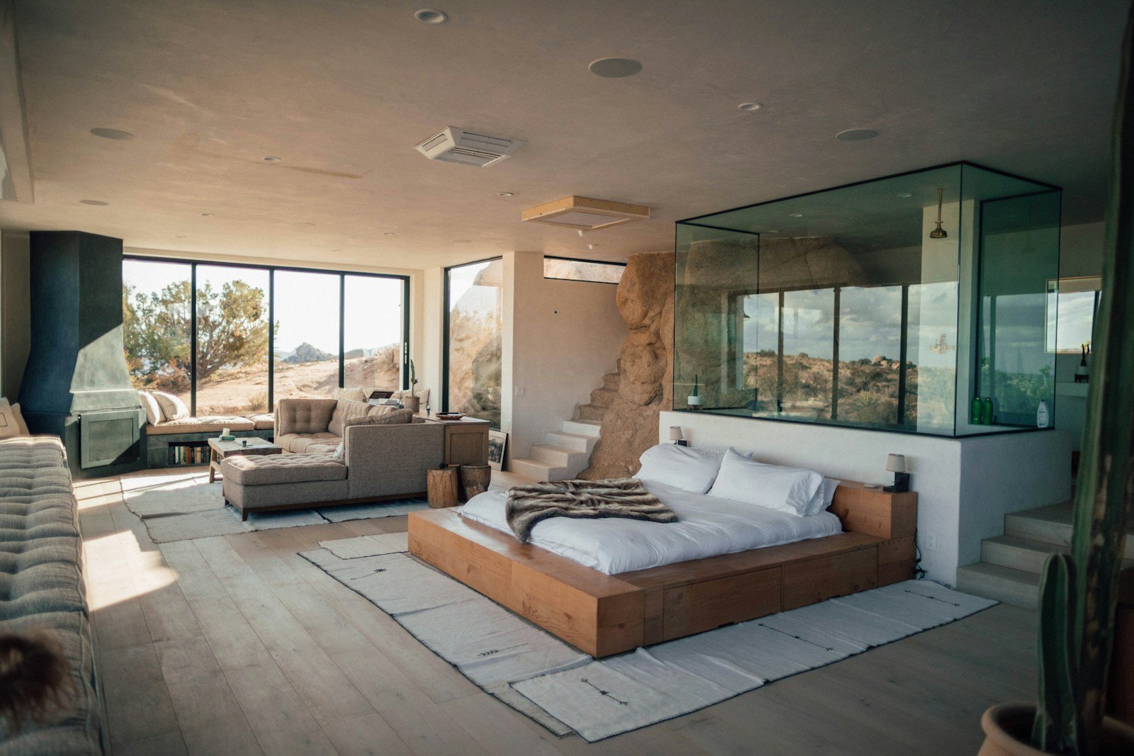 Viking Expedition Explorer Suite Living Area with Nordic Balcony