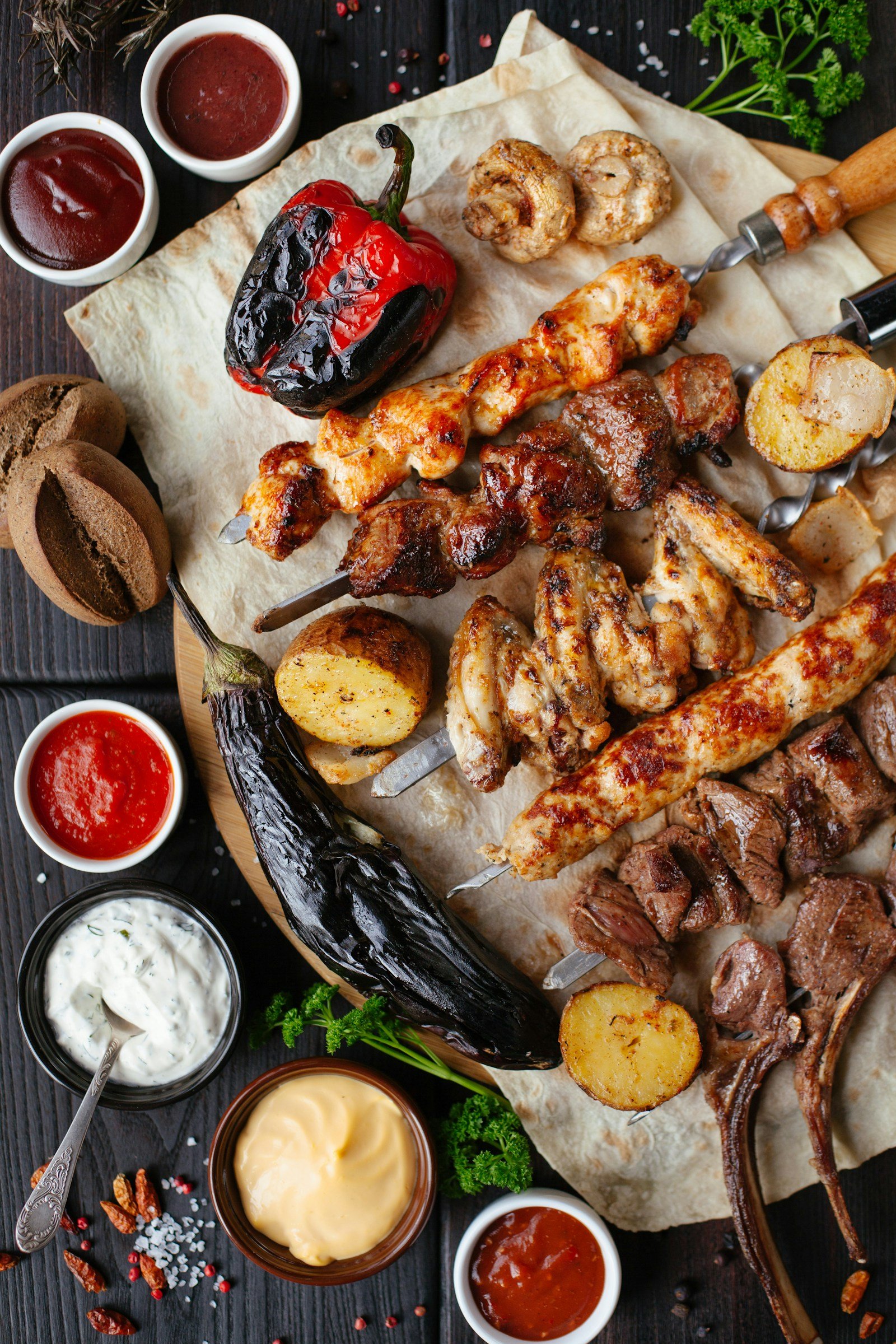 Windstar Signature Deck Barbecue Feast with Paella and Seafood